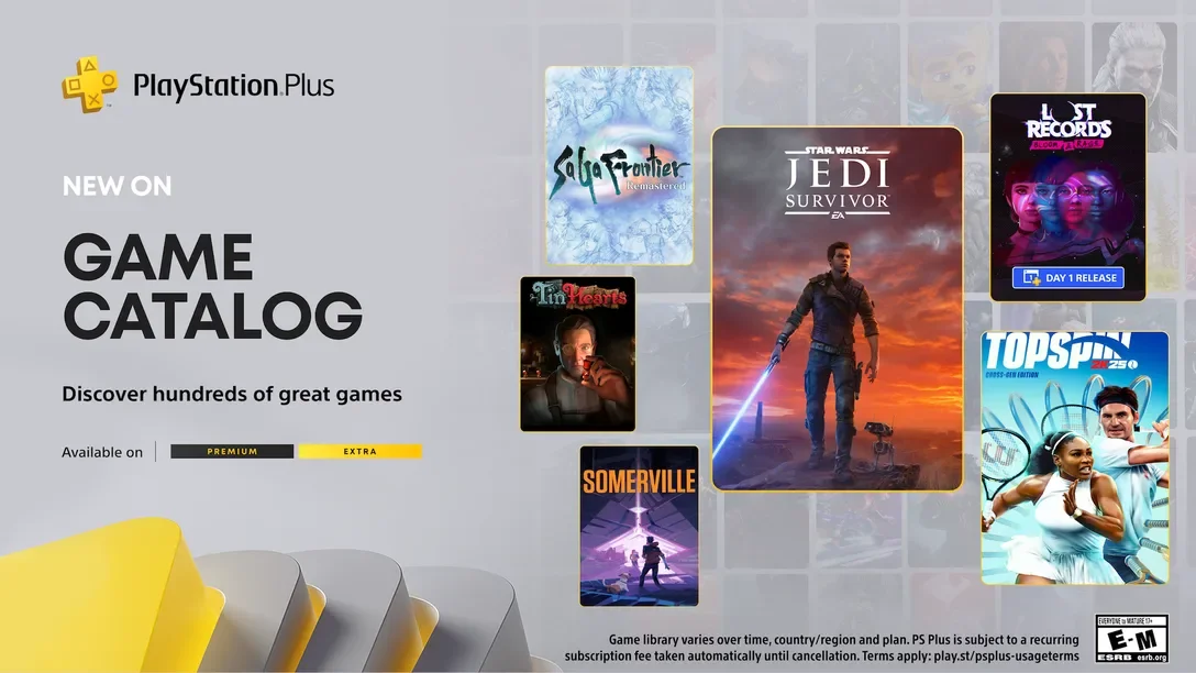 Imagem da atualização do PlayStation Plus
