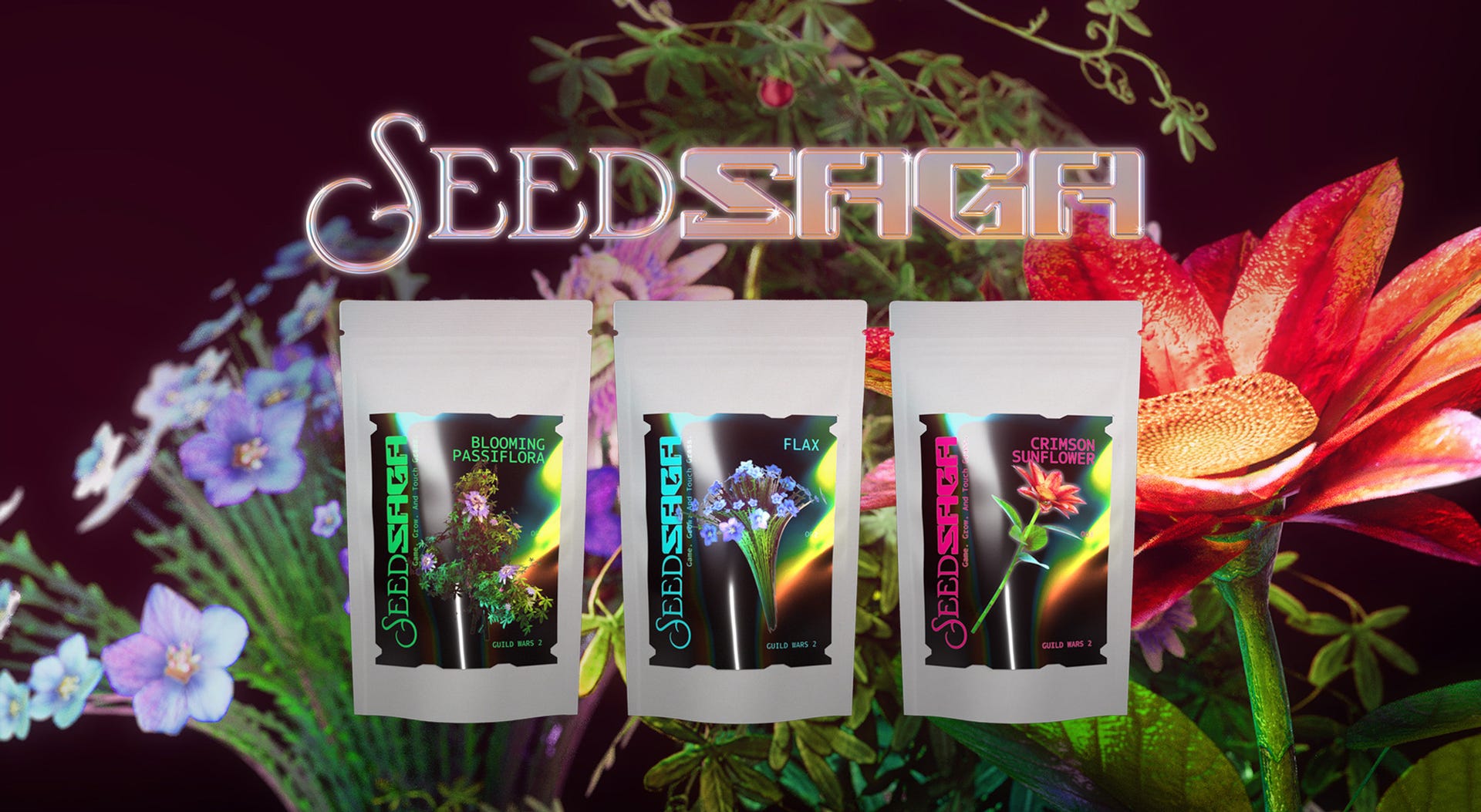 There are gamer-branded flower seeds now - thank you, Guild Wars 2