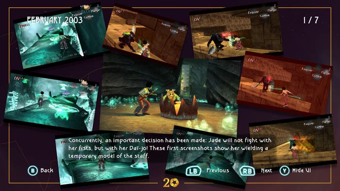 Arte da edição de aniversário de Beyond Good & Evil.