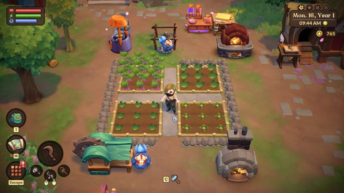 A small but growing farm in Fae Farm