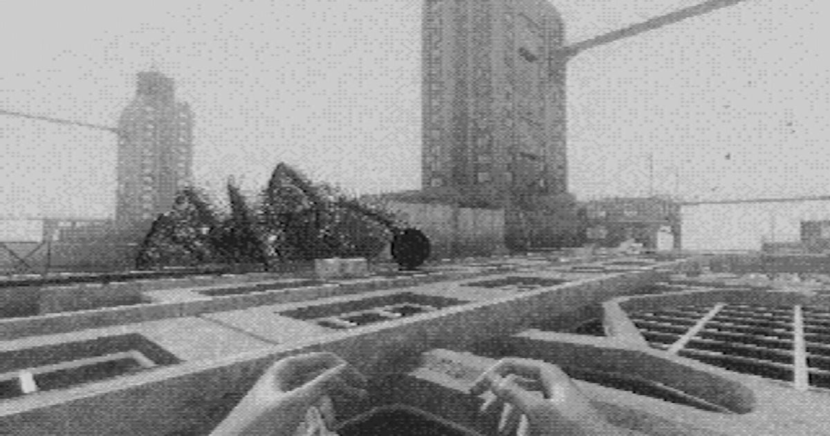 I enjoy Fallgrades grainy physics-defying city almost as much as I fear its foggy giant spider I enjoy Fallgrades grainy physics-defying city almost as much as I fear its foggy giant spider
