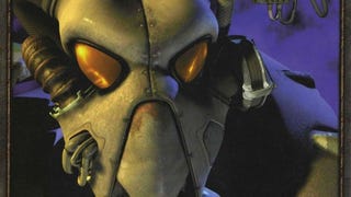 Power armour helmet from the cover art of Fallout 2