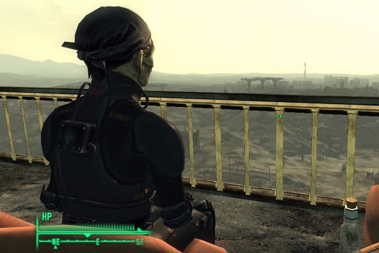 Fallout 3 player completes the game and all DLC without healing