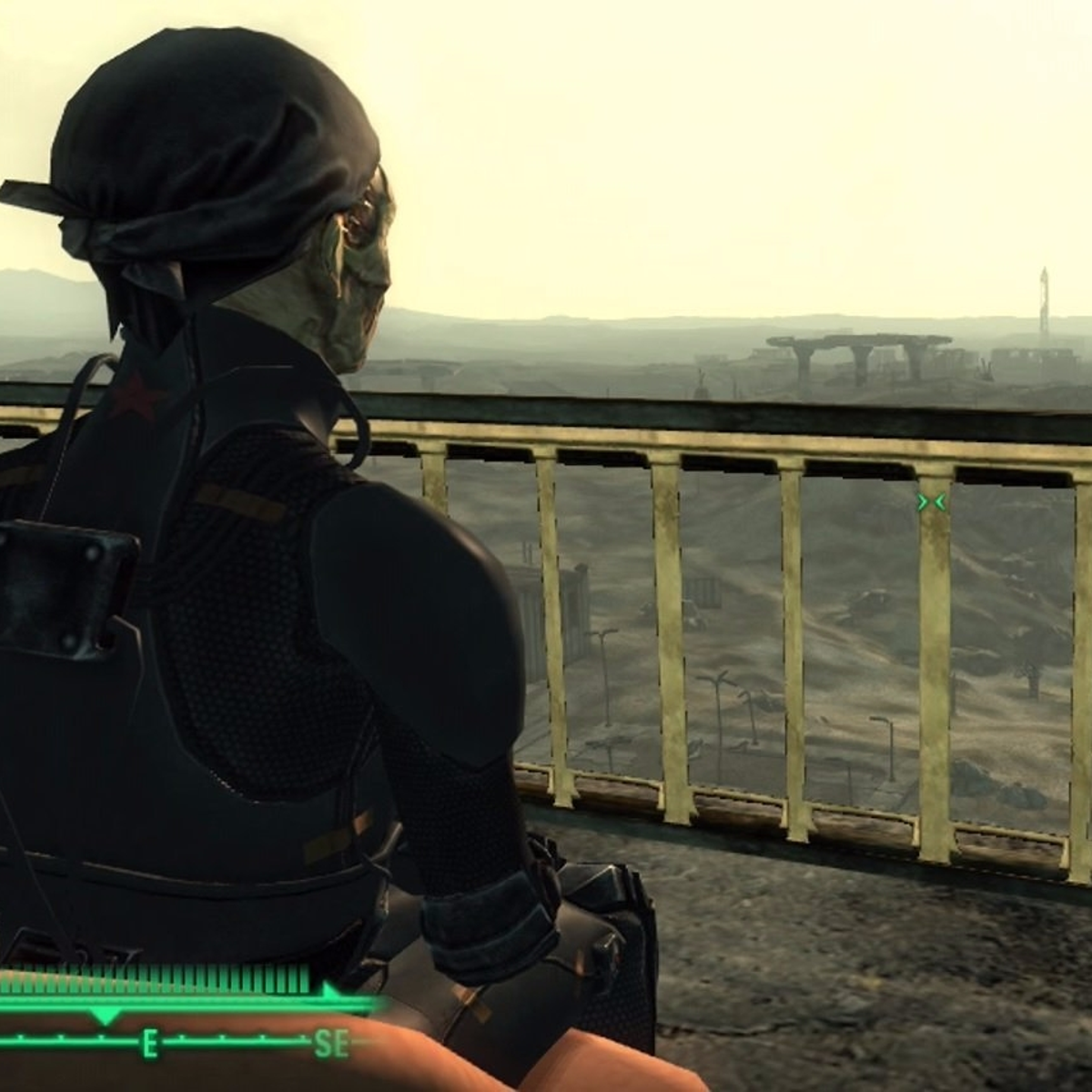Fallout 3 player completes the game and all DLC without healing