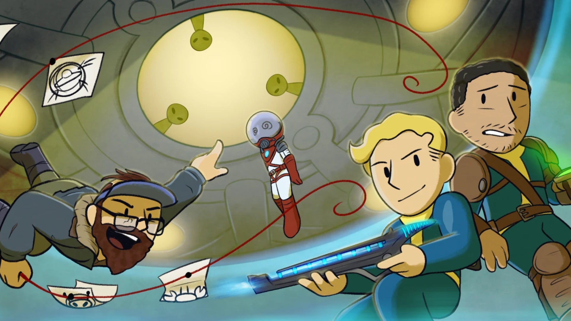 The art for charity Fallout 4 mod Transmission Zeta. - 1