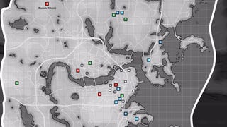 Fallout 4 - Mapa: Budynki rządowe, szpitale, szkoła, metro