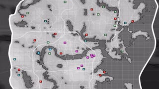 Fallout 4 - Mapa: Fabryki, farmy, ośrodki przemysłowe, drapacze chmur