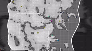 Fallout 4 - Mapa: Jaskinie, obozowiska, fort, Statek Konstytucja, pomosty, irlandzkie miejsca