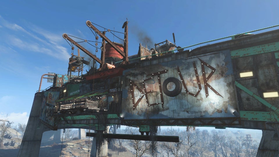 Explore the town of Detour in this new Fallout 4 mod chock full of voiced NPCs and quests