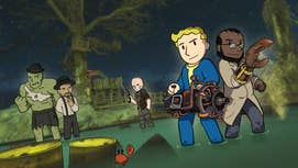 The art for Fallout 4 mod Shady Motives.