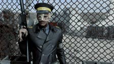 The traffic warden from Threads recreated in Fallout: London.