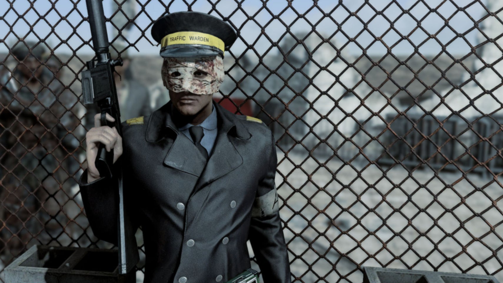 The traffic warden from Threads recreated in Fallout: London. - 1