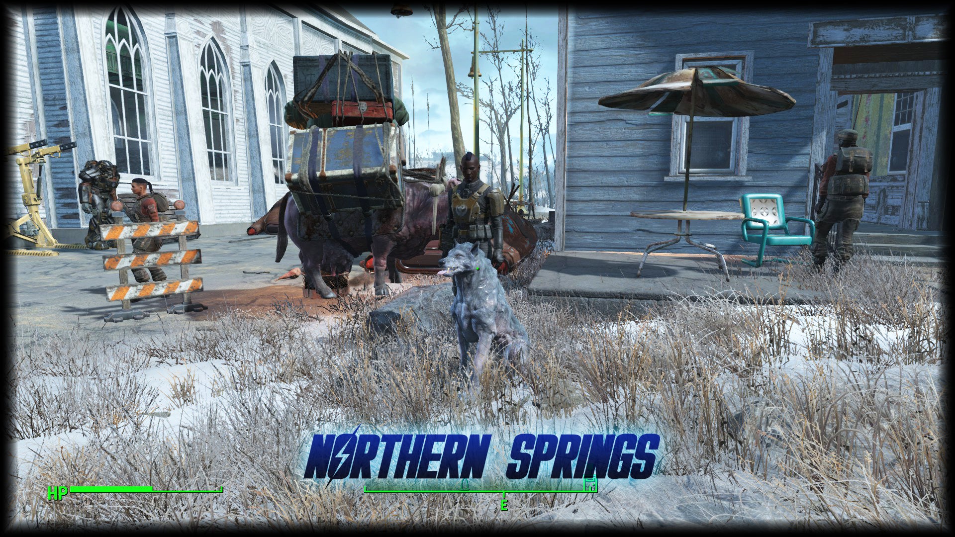 Fall Out Spring Fallout 4 mod Northern Springs takes you to a winter wasteland | VG247