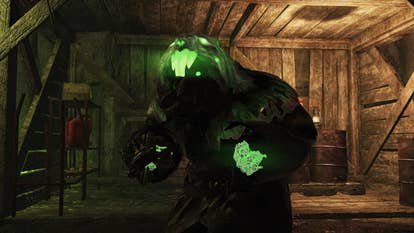 The Stalker boss in Fallout 76's Gleaming Depths raid.