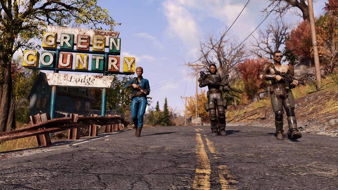 Some players are exploring together in Fallout 76.