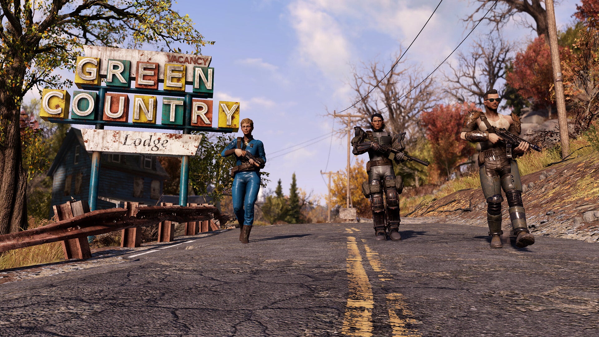 Some players exploring together in Fallout 76. - 3