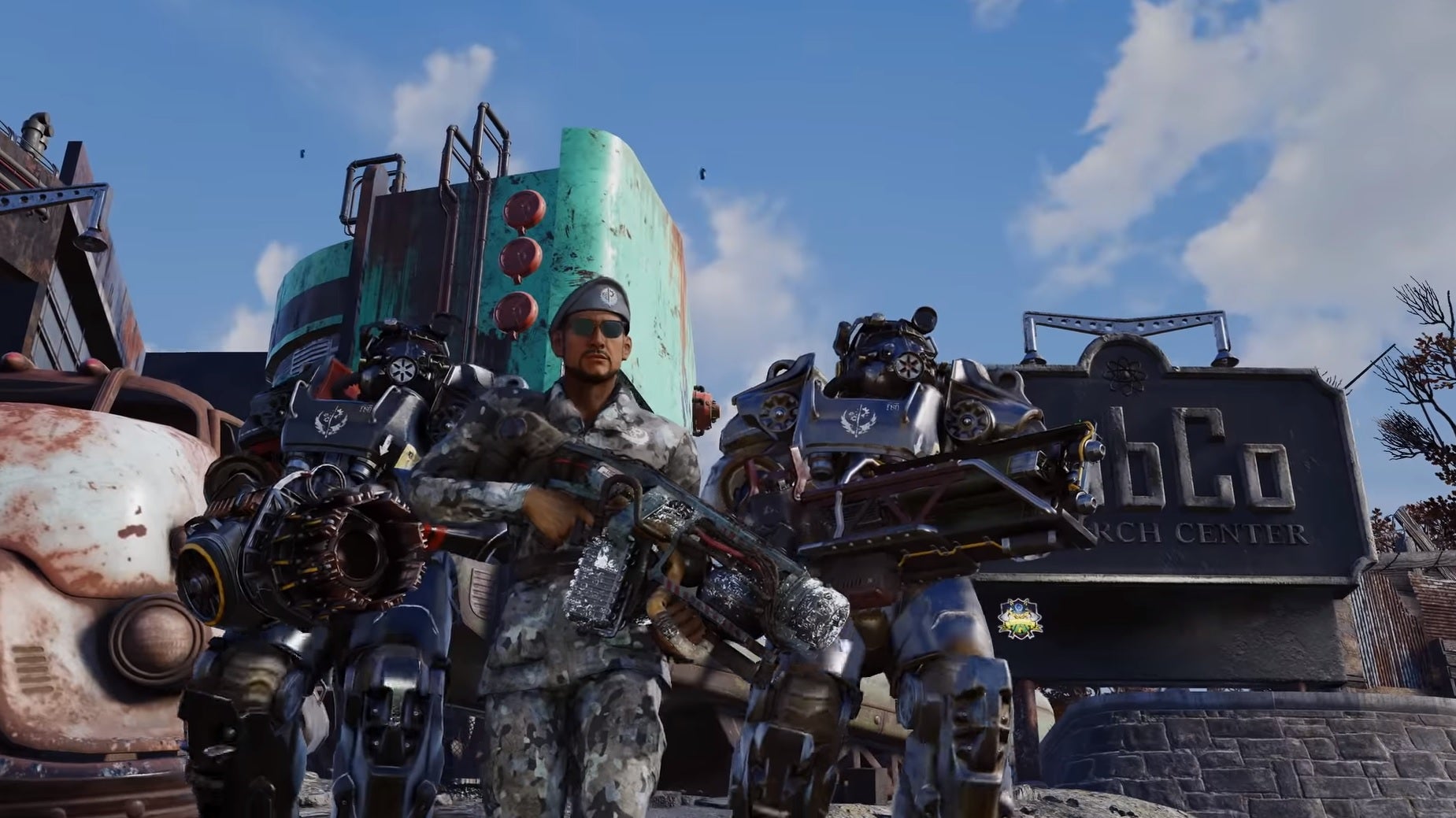 Brotherhood Of Steel are marching in to Fallout 76 | Rock Paper 