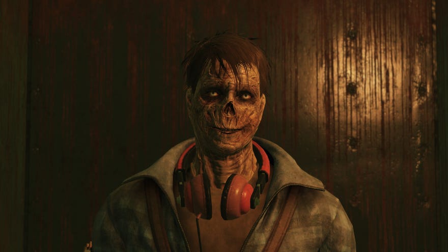 A handsome ghoul from Fallout 76.