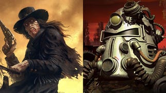 Artwork for Fallout and Deadlands RPG.