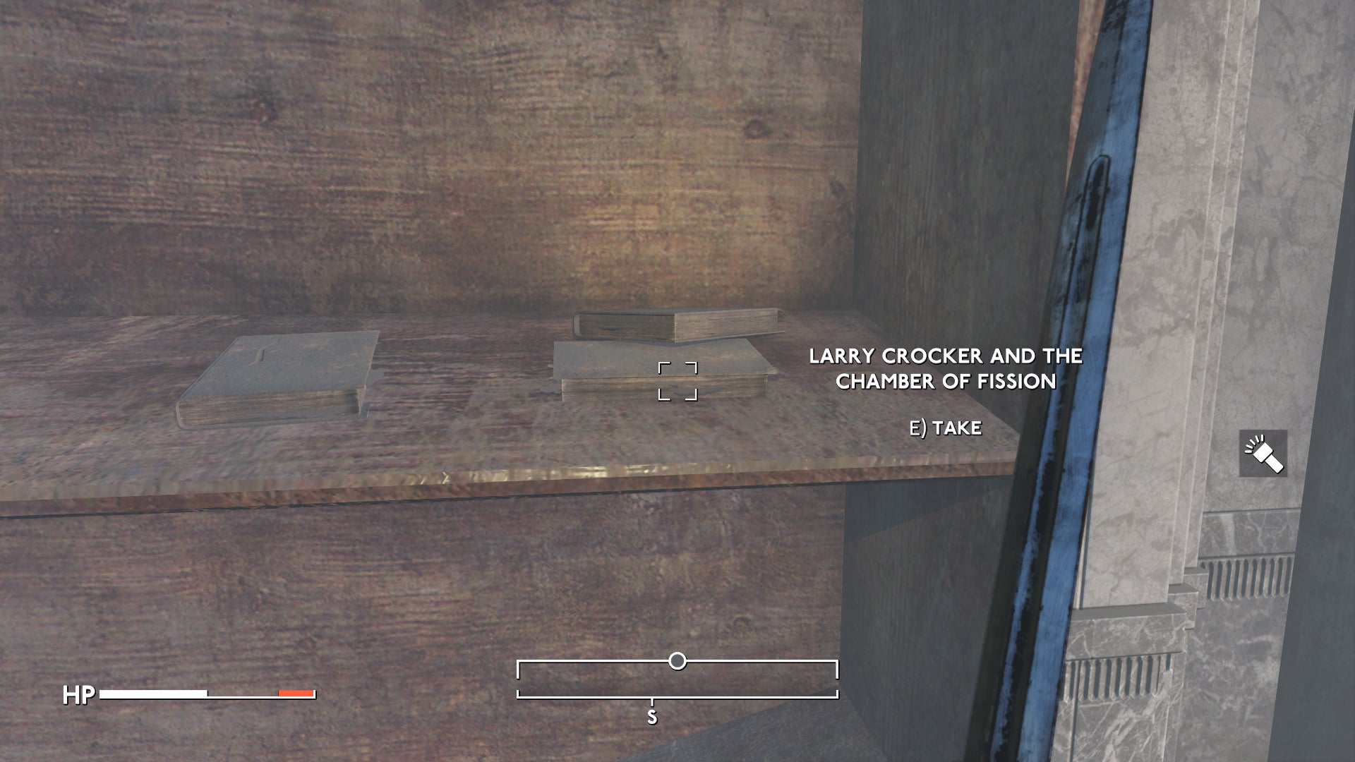 One of Syd's books in Churchill Library in Fallout: London. - 8