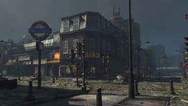A street up in Fallout: London.