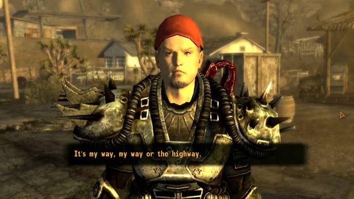 Limb Bizkit’s Fred Durst in Fallout New Vegas mod