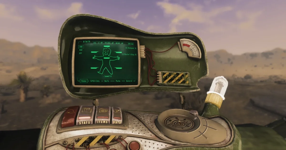 IT FLIPS UP, Fallout New Vegas modders yell after releasing a funky Pip-Boy based on cancelled entry Van Burens design docs IT FLIPS UP, Fallout New Vegas modders yell after releasing a funky Pip-Boy based on cancelled entry Van Burens design docs