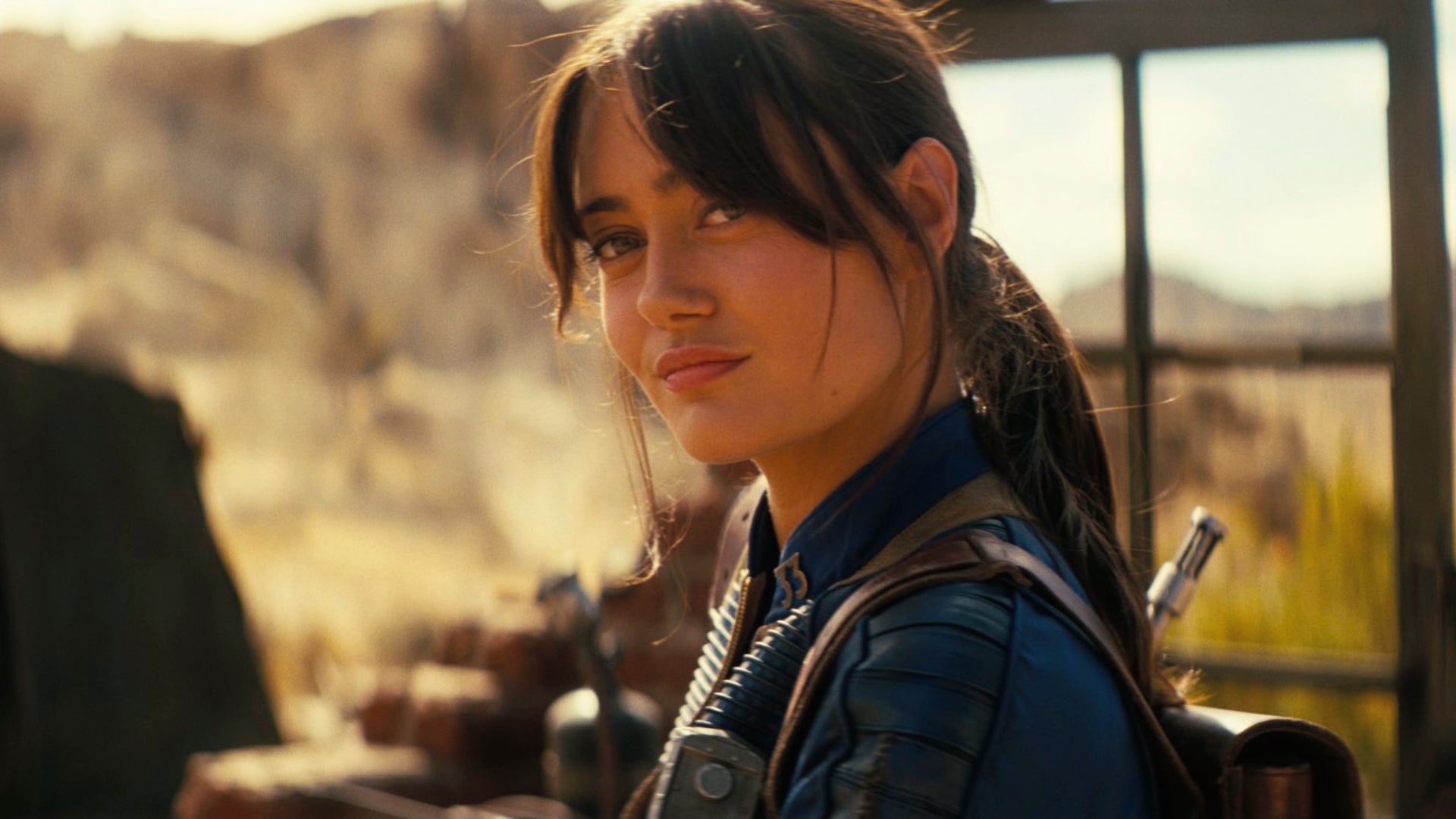 Lucy in season two of the Fallout TV series. - 1