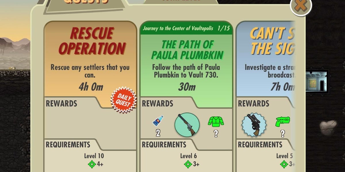 Fallout Shelter - Quests, Combat Tips, Daily Quests and rewards
