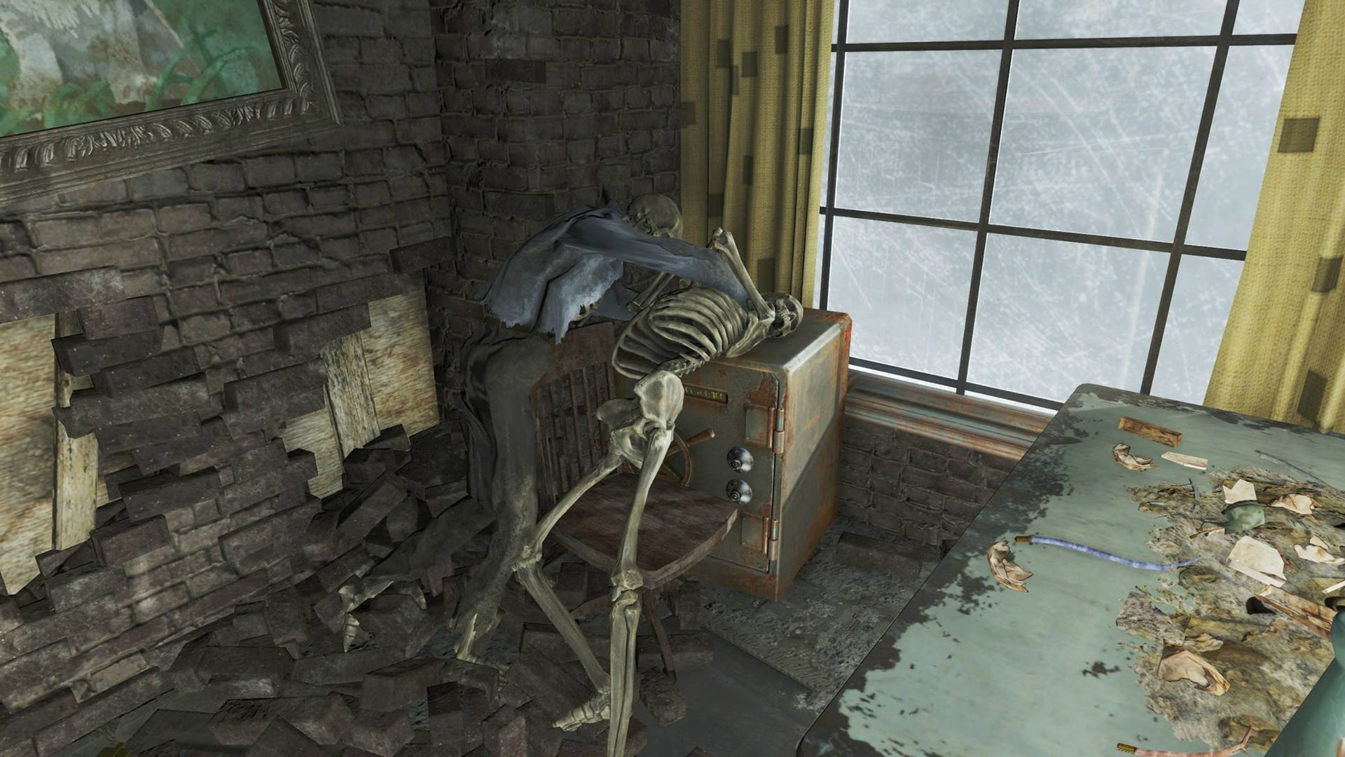 Fallout Skeleton In Sand Why I love Fallout 4's skeletons | Eurogamer.net