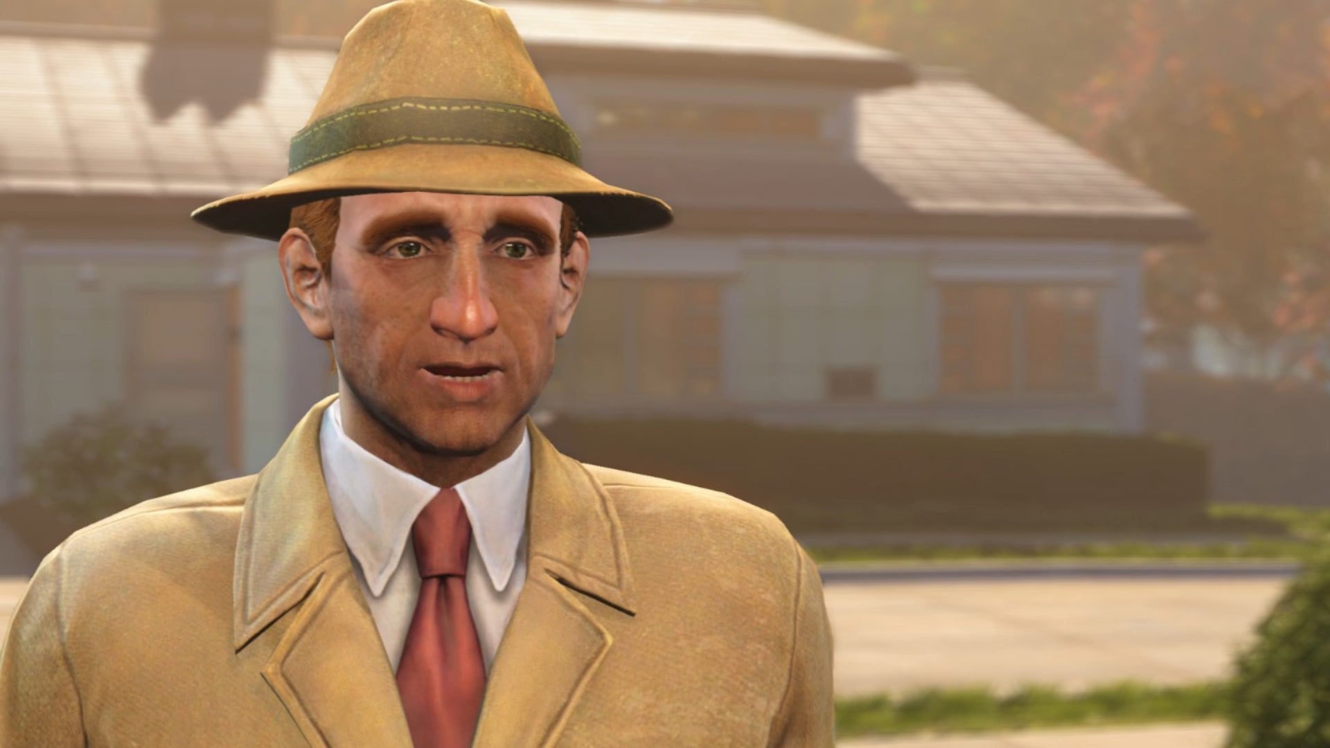 The Vault-Tec rep in Fallout 4.
