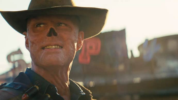 Walton Goggins as The Ghoul in Amazon’s Fallout TV show