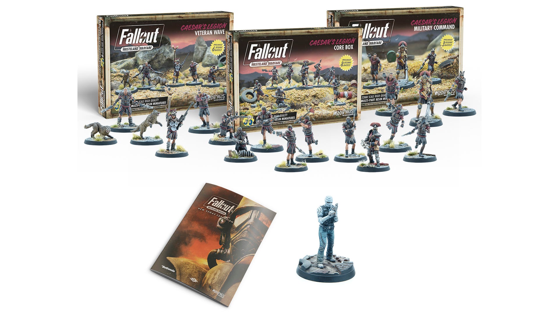 Fallout: Wasteland Warfare miniatures game takes a gamble on New Vegas ...