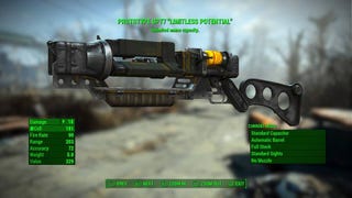 Fallout 4: how to get a weapon with guaranteed unlimited ammo capacity