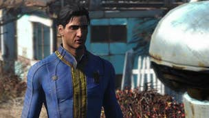 The writing in Fallout 4 is "everything you'd expect but better... taken to a new level," says actress