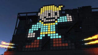 You can watch 7 minutes of Fallout 4 gameplay, but you'll have to do it via PornHub