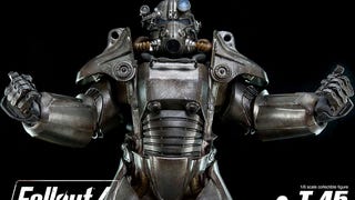 Collectors will have to fork over $380 for this Fallout 4 power armor figurine