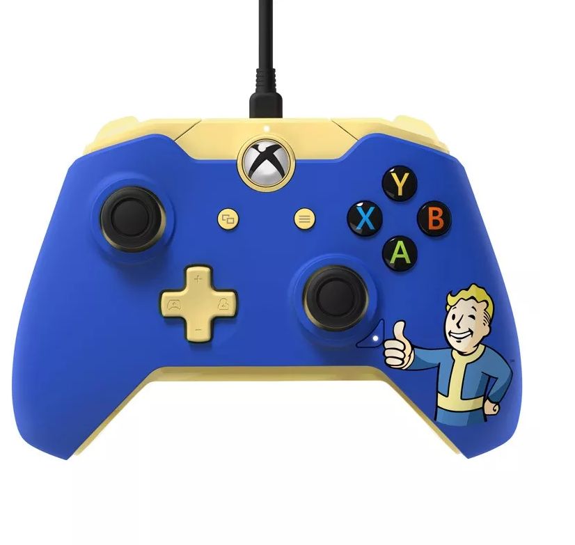 Fallout 4 Xbox One controller is blue, yellow and features Vault 