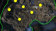 Far Cry 5 - własność kultu: Góry Whitetail (mapa)