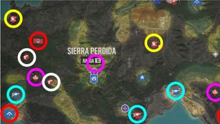 Far Cry 6 - cele wojskowe: mapa El Este