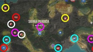 Far Cry 6 - cele wojskowe: mapa El Este