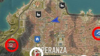 Far Cry 6 - cele wojskowe: mapa Esperanza