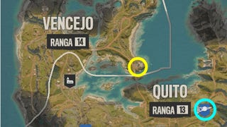 Far Cry 6 - cele wojskowe: mapa Isla Santuario
