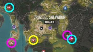 Far Cry 6 - cele wojskowe: mapa Valle de Oro