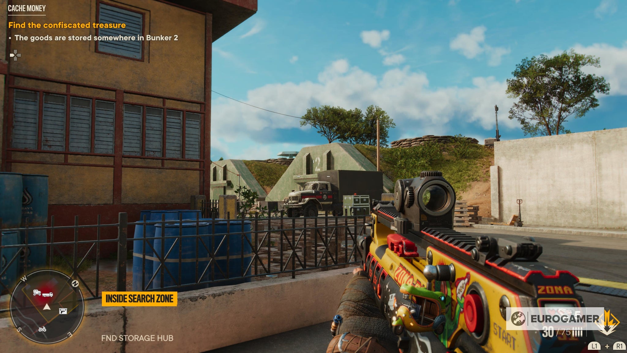 Cache Money Far Cry 6 Cache Money: How to enter Bunker 2 and solve the Cache Money ...