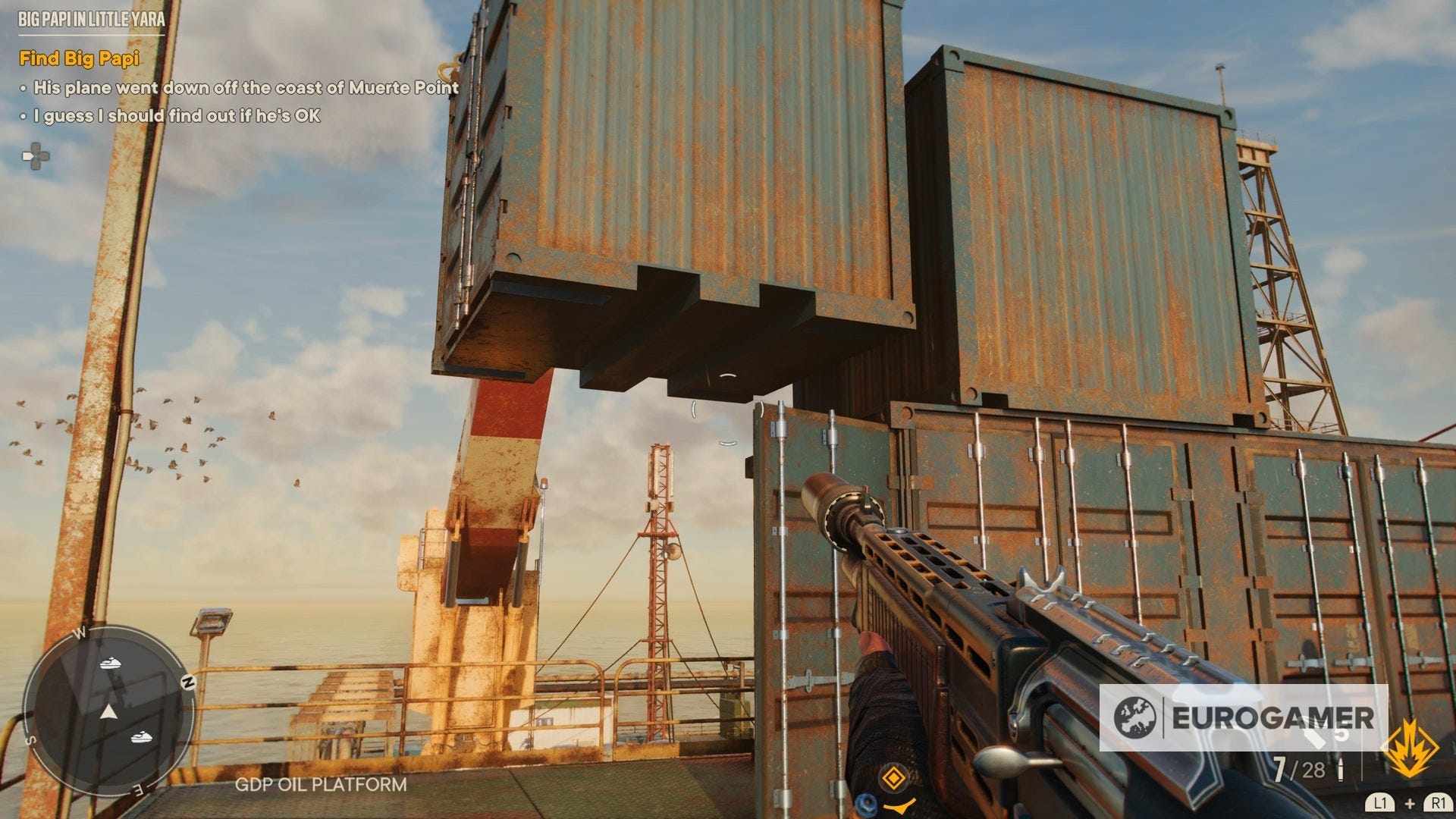 Far Cry 6 Gdp Oil Platform Crate Far Cry 6 GDP Oil Platform location and how to get oil platform gun