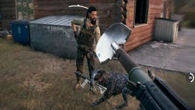 I had to slaughter far too many wolves to try out Far Cry 5's new shovel launcher