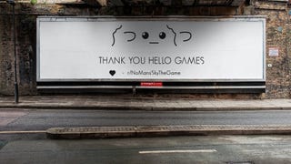 Fãs compram placard de publicidade para agradecer à Hello Games