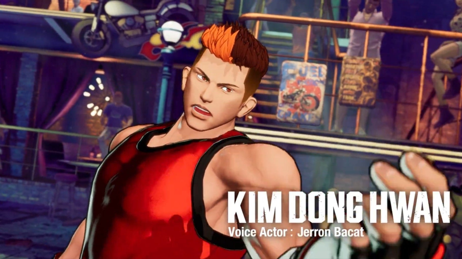 Kim Dong Hwan announced for Fatal Fury: City of the Wolves during Evo France announcement show