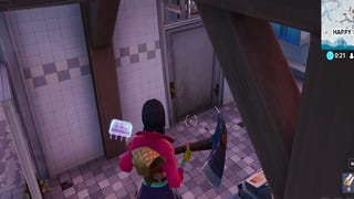Fortnite: Fortbyte 60 - Accessible with the Sign Spinner Emote in the Happy Oink restaurant